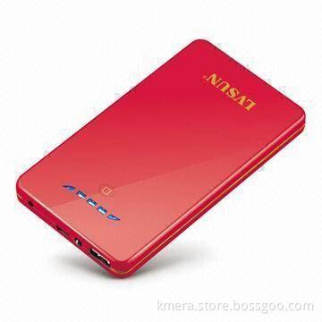 Power Bank with 8 to 12V/USB 5V, 2A Output, Suitable for Tablet PCs, iPad and DSLR Cameras